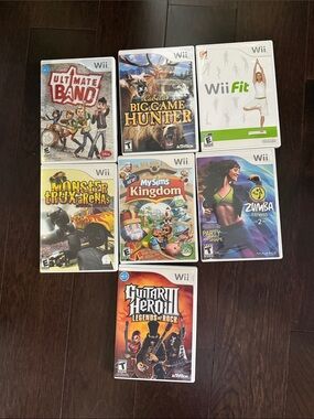 Nintendo Wii Game Lot